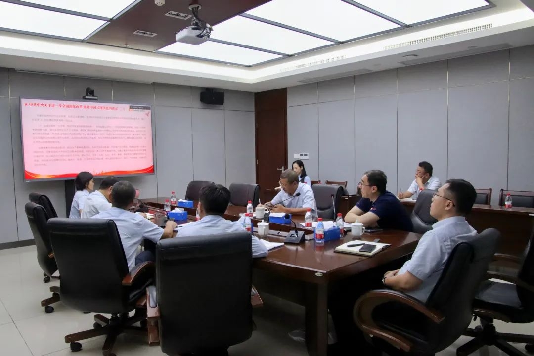 海南礦業傳達學習貫徹黨的二十屆三中全會精神